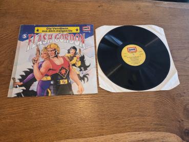 Flash Gordon Folge 5 - Die Verräterin Aus Dem Ewigen Eis 1982 Europa – 115 712.4 Deutsche Pressung VG/VG(Cover geklebt)